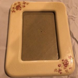 Floral Ceramic Frame 5x7